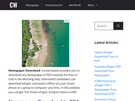 'careerswave.in' screenshot