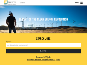'edisoncareers.com' screenshot