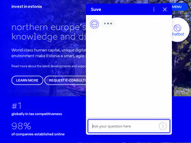'investinestonia.com' screenshot