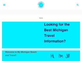 'mymichiganbeach.com' screenshot
