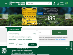 'fg.com.br' screenshot