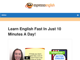 'espressoenglish.net' screenshot
