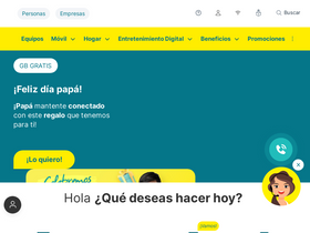 'bitel.com.pe' screenshot