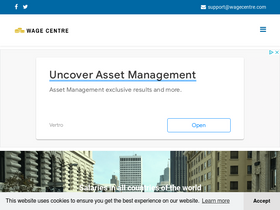 'wagecentre.com' screenshot