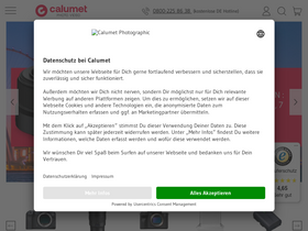 'calumetphoto.de' screenshot