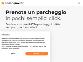 'parkingmycar.it' screenshot