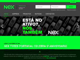 'nextyres.pt' screenshot