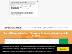 'donde-estamos.es' screenshot