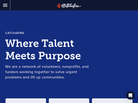 'catchafire.org' screenshot