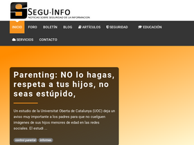 'segu-info.com.ar' screenshot