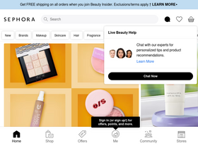 'sephora.com' screenshot