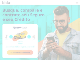 'bidu.com.br' screenshot