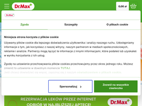 'drmax.pl' screenshot