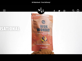 sizlspices.com homepage screenshot