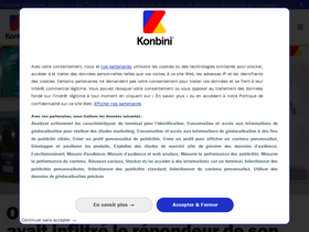 'konbini.com' screenshot