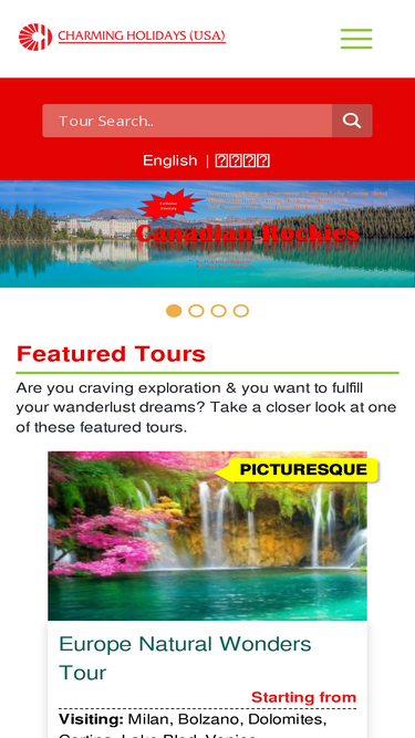charmingholidays.net