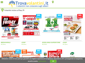 'trovavolantini.it' screenshot