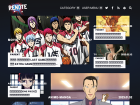 'renote.net' screenshot