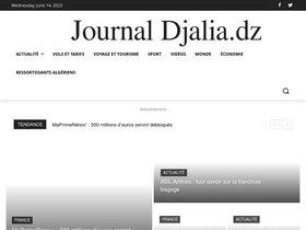 'djalia-dz.com' screenshot