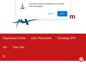 'atokpencen.com' screenshot