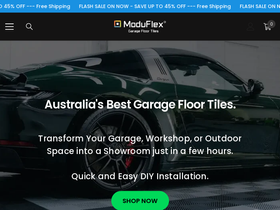 moduflex.com.au homepage screenshot