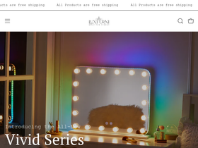 luxfurni.com homepage screenshot