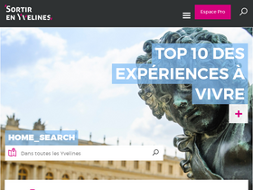 'sortir-yvelines.fr' screenshot