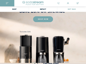 'sodastream.com.au' screenshot