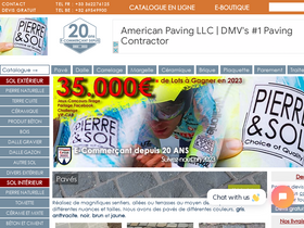 'pierreetsol.com' screenshot