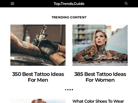 'toptrendsguide.com' screenshot