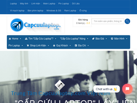 'capcuulaptop.com' screenshot