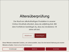 villa-divino.de homepage screenshot