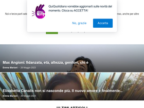 'quiquotidiano.it' screenshot