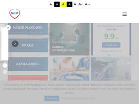 'ncm.com.pl' screenshot