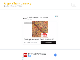 'angolatransparency.blog' screenshot
