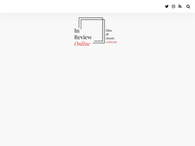 'inreviewonline.com' screenshot