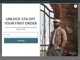 'hats.com' screenshot