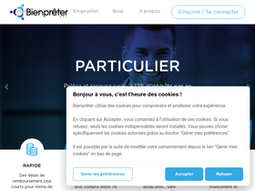 'bienpreter.com' screenshot