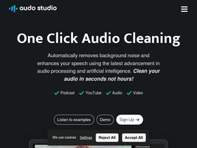 Audo Studio - Audo Studio-AI音频清洗工具（噪音消除、声音平衡、音量调节）