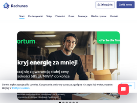 'rachuneo.pl' screenshot