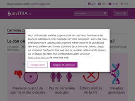 'invitra.fr' screenshot