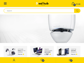'deal-hub.co.za' screenshot