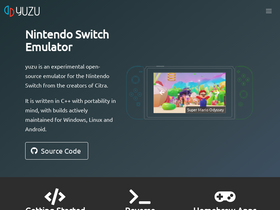 'yuzu-emu.org' screenshot