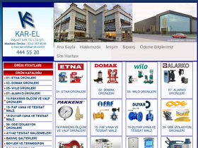 'kar-el.com.tr' screenshot