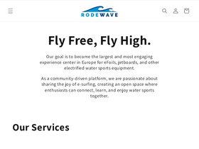 rodewave.com homepage screenshot