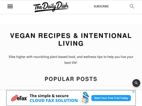 'dailydish.co.uk' screenshot