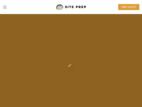 'siteprep.com' screenshot