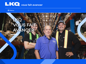 'lkqcanada.ca' screenshot