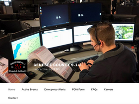 'geneseecounty911.org' screenshot