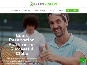 'courtreserve.com' screenshot